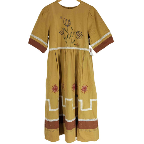 ホコモモラ Jocomomola 22aw Juerga 刺繍ワンピース レディース 40