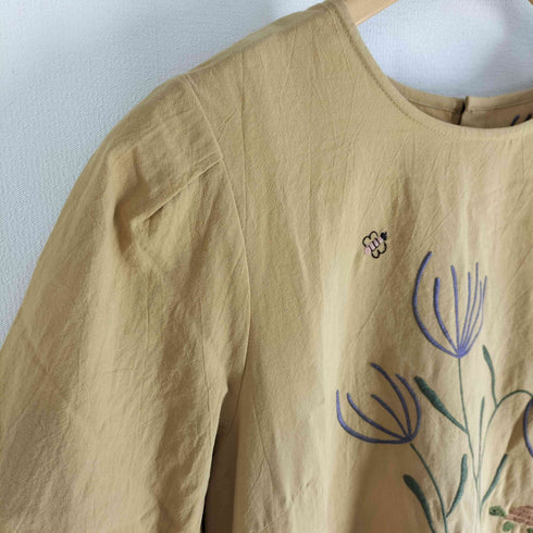 ホコモモラ Jocomomola 22aw Juerga 刺繍ワンピース レディース 40