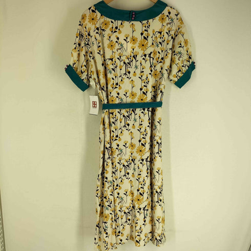 ホコモモラ Jocomomola 22aw Ave acuatica プリントワンピース レディース 40