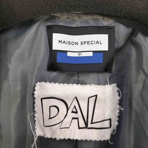 メゾンスペシャル MAISON SPECIAL DAL/ダル カットオフプライムオーバーダブルテーラードジャケット メンズ JPN:1