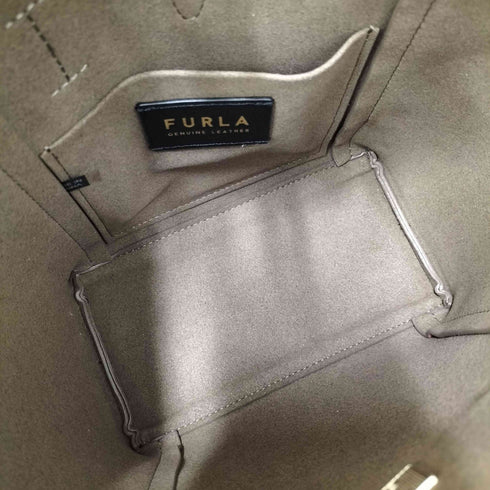 フルラ FURLA 24SS NET TONI CILIEGIA ネット トニ チリエジャ サイド スエード 2WAY ハンドバッグ レディース