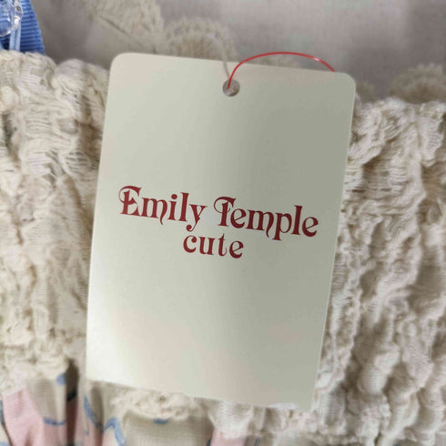 Emily Temple cute NOP ウサギハンカチノースリーブワンピース レディース M