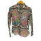 ピーエスポールスミス PS Paul Smith ロック ポップスター プリント 総柄 シャツ レディース import:M