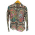 ピーエスポールスミス PS Paul Smith ロック ポップスター プリント 総柄 シャツ レディース import:M