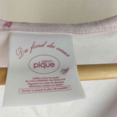 ジェラートピケ gelato pique 花柄 チュニックワンピース ルームウェア レディース FREE