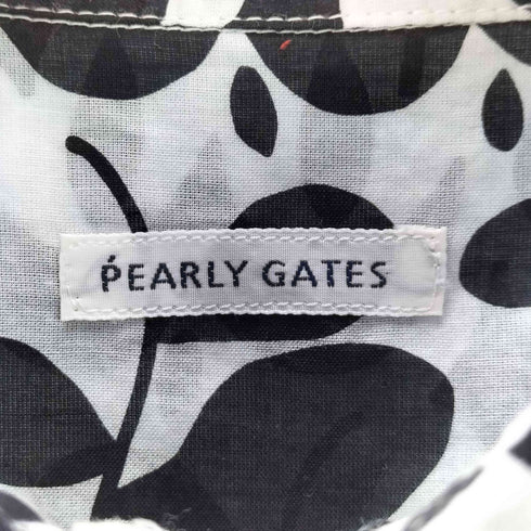 パーリーゲイツ PEARLY GATES フラワープリント長袖シャツ レディース 1