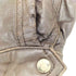 MOVIN COLLECTION 襟ボア レザー ブルゾン ジャケット レディース import:M