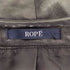 ロペ ROPE キルティング ラムレザー ノーカラージャケット レディース