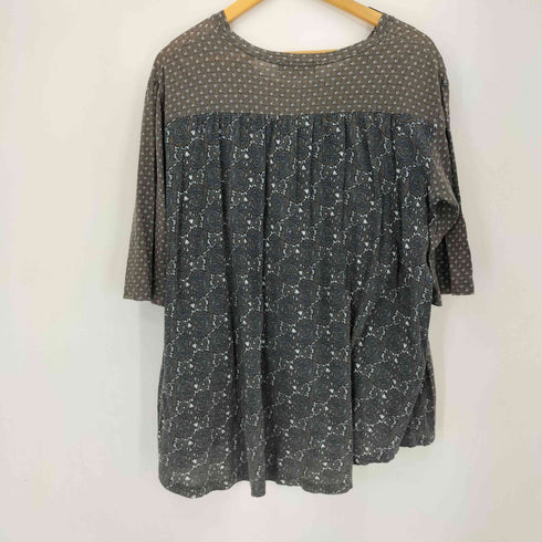 ズッカ ZUCCa バックパターン切替 ロングスリーブカットソー レディース JPN:M