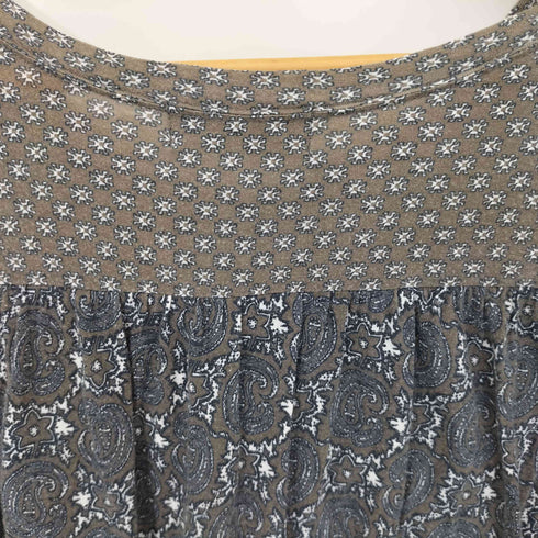 ズッカ ZUCCa バックパターン切替 ロングスリーブカットソー レディース JPN:M
