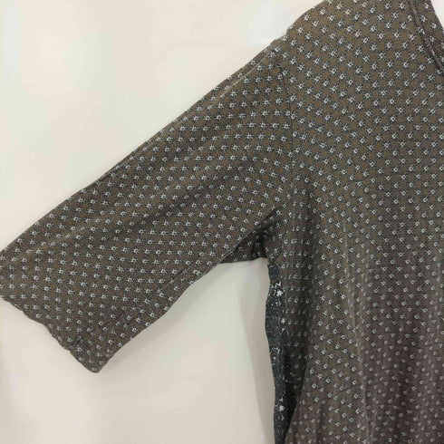 ズッカ ZUCCa バックパターン切替 ロングスリーブカットソー レディース JPN:M