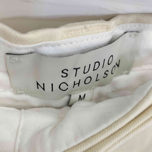 スタジオニコルソン STUDIO NICHOLSON SORTE SNM 351 PEACHED COTTON TWILL メンズ JPN:M