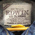 エドウィン EDWIN デニムトラッカージャケット メンズ import:L
