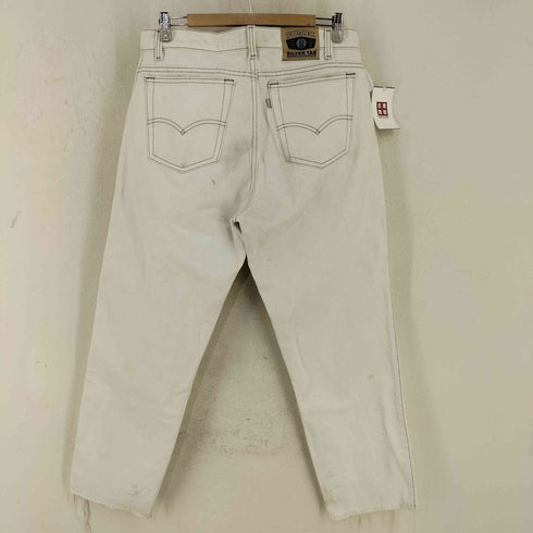 リーバイス Levis USA製 ボタン裏549刻印 SILVER TAB ホワイト デニムパンツ メンズ 34inch