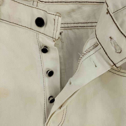 リーバイス Levis USA製 ボタン裏549刻印 SILVER TAB ホワイト デニムパンツ メンズ 34inch