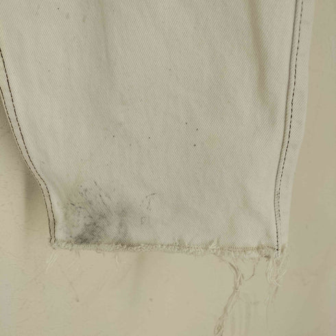 リーバイス Levis USA製 ボタン裏549刻印 SILVER TAB ホワイト デニムパンツ メンズ 34inch