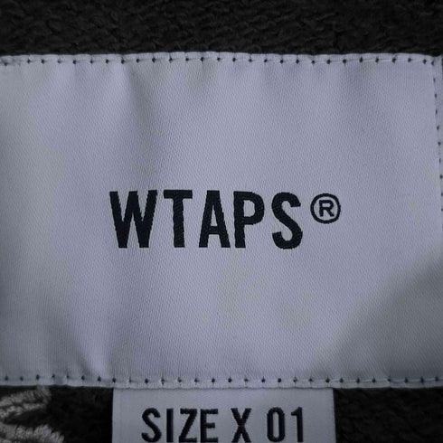 ダブルタップス WTAPS ACNE SWEATER クロスボーン クルーネックスウェット メンズ 01