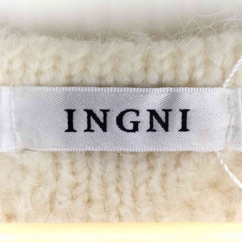 イング INGNI デコルテ ケーブルニット レディース JPN:M