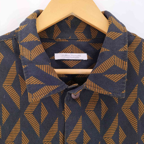 ジャーナルスタンダード JOURNAL STANDARD GEOM PATTERN / ジオメパターンコーデュロイ CPO シャツジャケット メンズ JPN:XL