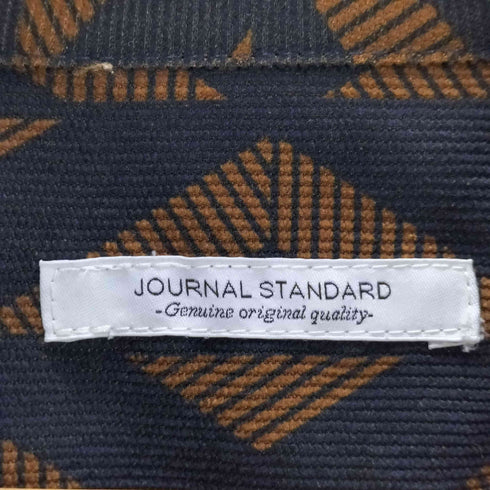 ジャーナルスタンダード JOURNAL STANDARD GEOM PATTERN / ジオメパターンコーデュロイ CPO シャツジャケット メンズ JPN:XL