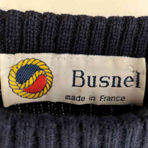 BUSNEL ショルダーエルボーパッチニット レディース JPN:3
