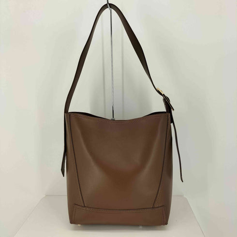 ザラ ZARA ゴールドバックル フェイクレザー ショルダー バッグ レディース