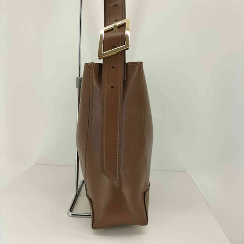ザラ ZARA ゴールドバックル フェイクレザー ショルダー バッグ レディース