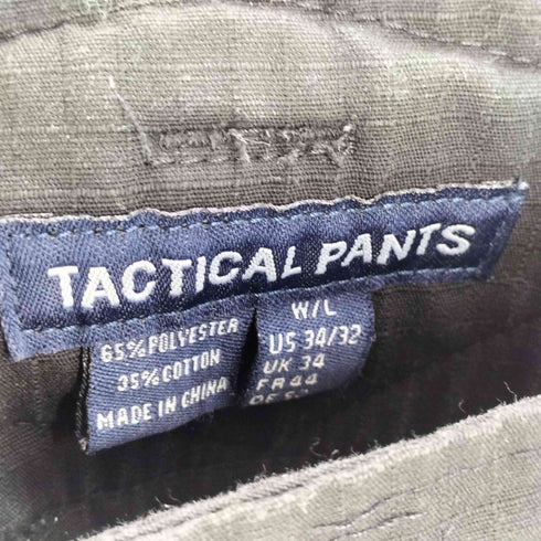 TACTICAL PANTS リップストップ カーゴ タクティカル パンツ サバゲ メンズ L34 W32
