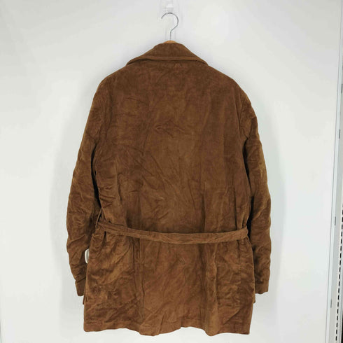 ぺニーズタウンクラフト PENNEYS TOWNCRAFT 70s 黒タグ 裏ボア ベルテッド コーデュロイ ランチコート メンズ import:L