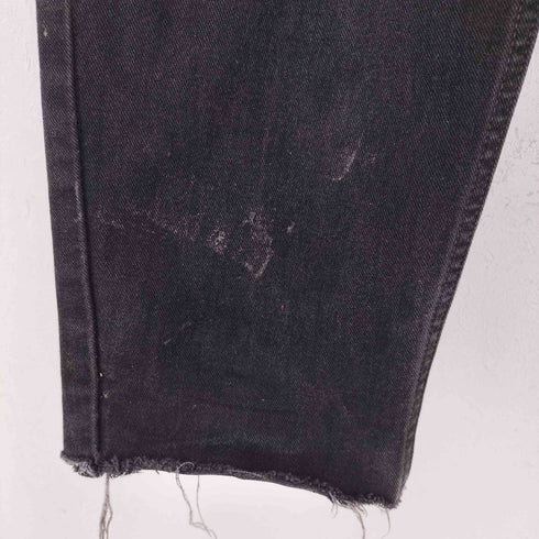 リーバイス Levis ボタン裏977刻印 560 後染め ブラックデニムパンツ メンズ 34inch