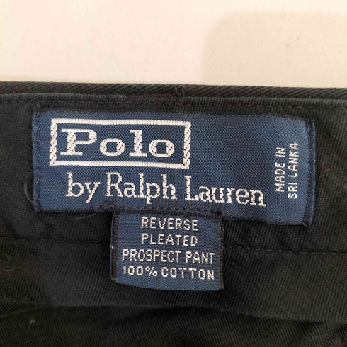 ポロバイラルフローレン Polo by RALPH LAUREN REVERSE PLEATED PROSPECT PANT ポロチノ 製品染め メンズ 36inch