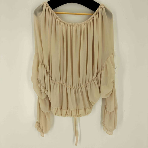 papier gathered jacket レディース