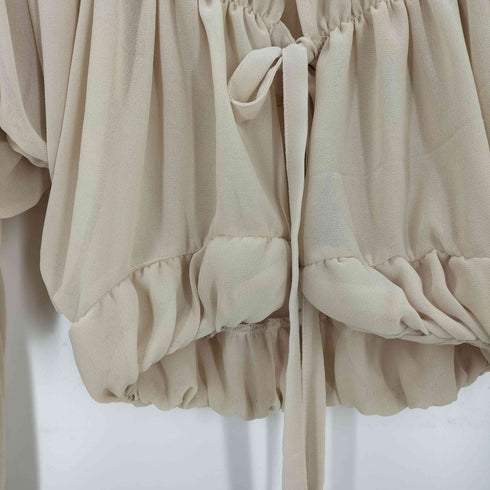 papier gathered jacket レディース