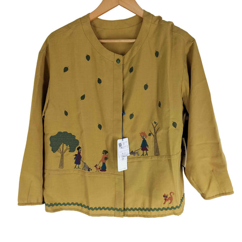 ホコモモラ Jocomomola Paseo アニマル刺繍ブラウス レディース JPN:40