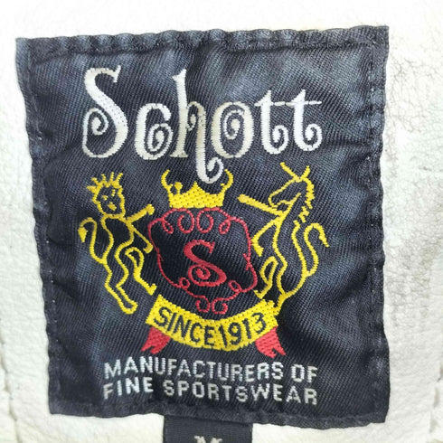 ショット Schott クラシックレーサー シングルライダースジャケット メンズ import:M