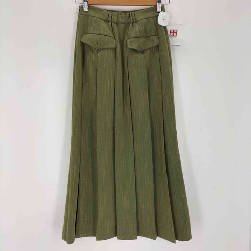 アメリ AMERI HERRINGBONE HEM PLEATS SKIRT レディース JPN:S
