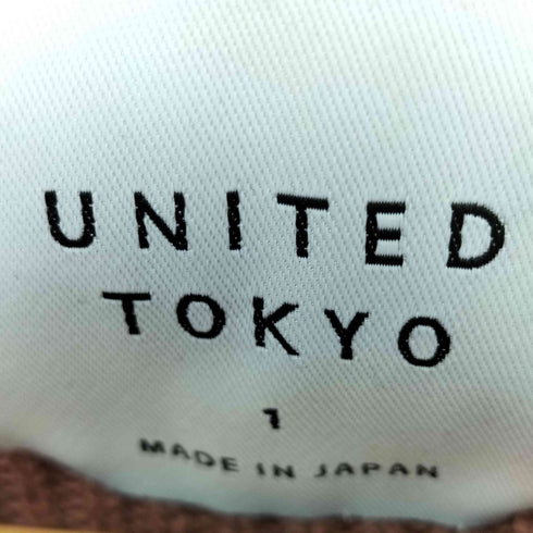 ユナイテッドトウキョウ UNITED TOKYO コットンアクリル モックネックニット レディース JPN:1