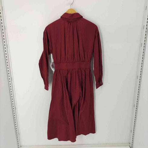 ザラ ZARA メタルバックルベルト付きワンピース レディース import:M