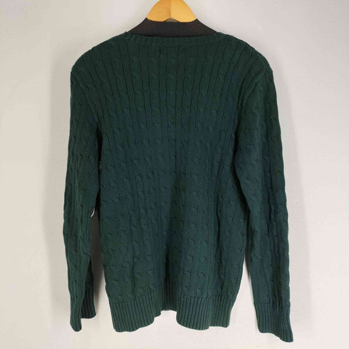 ポロラルフローレン POLO RALPH LAUREN ケーブルニット スモールポニー刺繍 レディース import:XL
