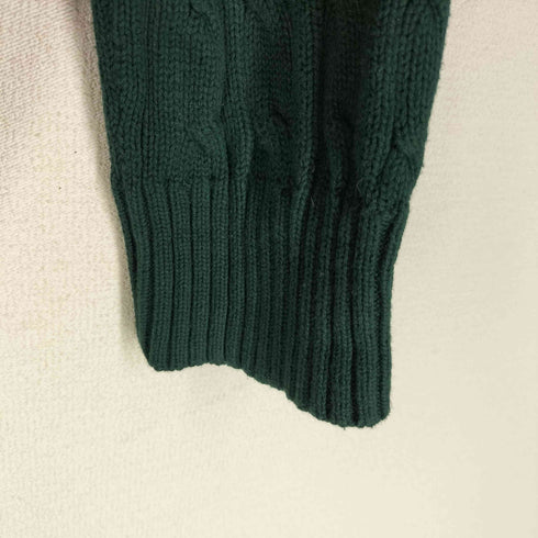 ポロラルフローレン POLO RALPH LAUREN ケーブルニット スモールポニー刺繍 レディース import:XL