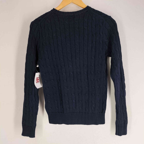 ポロラルフローレン POLO RALPH LAUREN ケーブルニット スモールポニー刺繍 レディース import:S