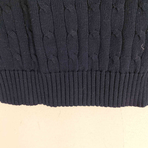 ポロラルフローレン POLO RALPH LAUREN ケーブルニット スモールポニー刺繍 レディース import:S