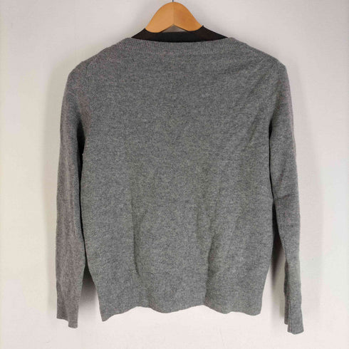 アダムエロペ Adam et Rope カシミヤ混Vネックニット レディース JPN:38