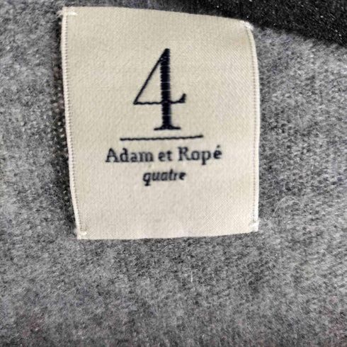 アダムエロペ Adam et Rope カシミヤ混Vネックニット レディース JPN:38