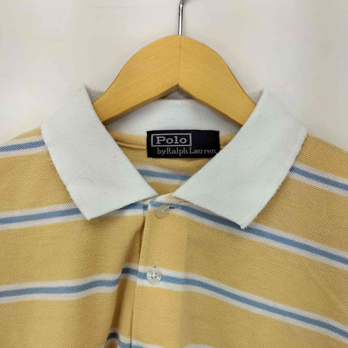 ポロラルフローレン POLO RALPH LAUREN ポニー刺繍 ボーダー S/S ポロシャツ メンズ