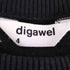 ディガウェルフォー DIGAWEL 4 バイカラー切替スウェット メンズ JPN:1