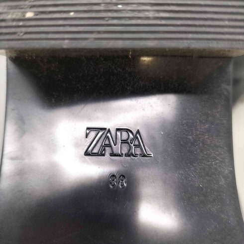 ザラ ZARA サイドゴアブーツ レディース EUR:38