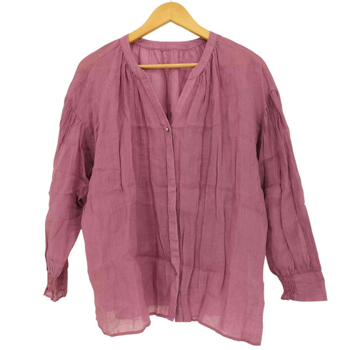 コラージュガリャルダガランテ COLLAGE GALLARDAGALANTE 21SS シアーラミー2WAYギャザーブラウス レディース FREE