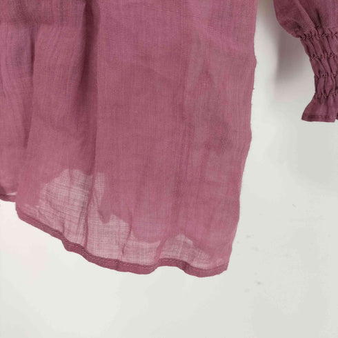 コラージュガリャルダガランテ COLLAGE GALLARDAGALANTE 21SS シアーラミー2WAYギャザーブラウス レディース FREE