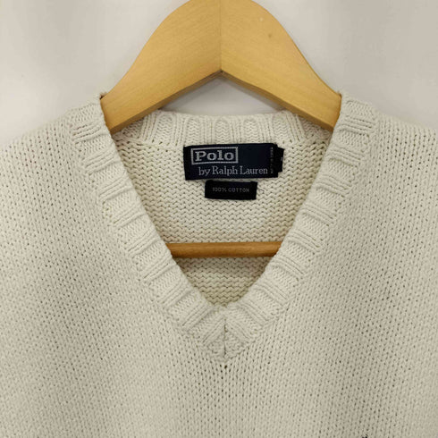 ポロラルフローレン POLO RALPH LAUREN ポニー刺繍 コットン ベスト メンズ import:L